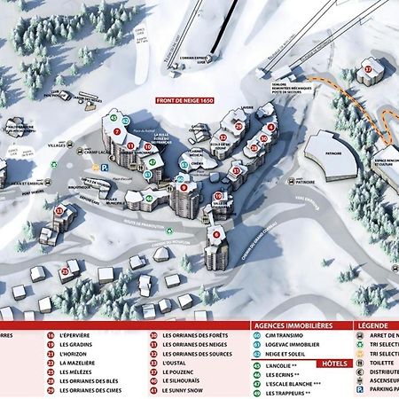 Résidence Orr Des Neiges - Studio pour 2 Personnes 644 Les Orres Extérieur photo