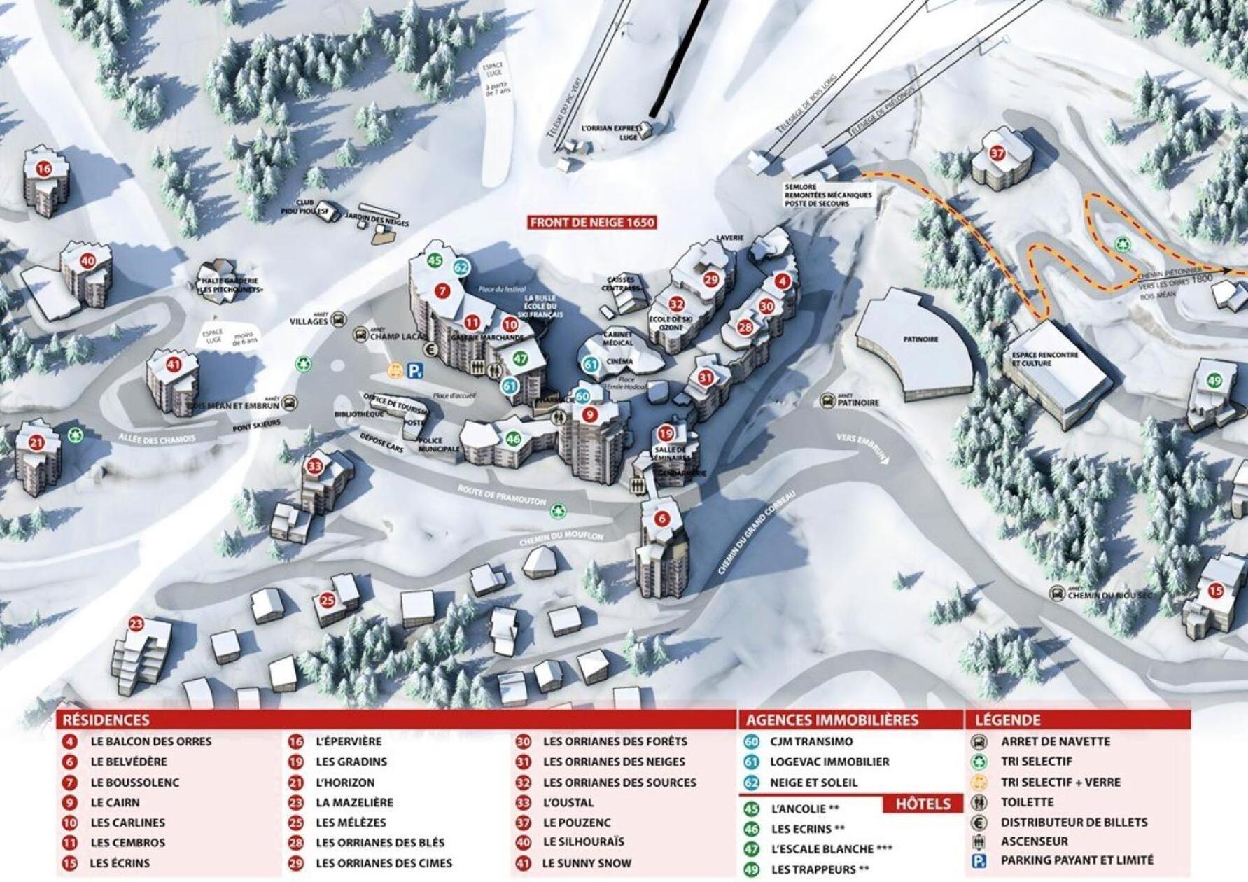 Résidence Orr Des Neiges - Studio pour 2 Personnes 644 Les Orres Extérieur photo